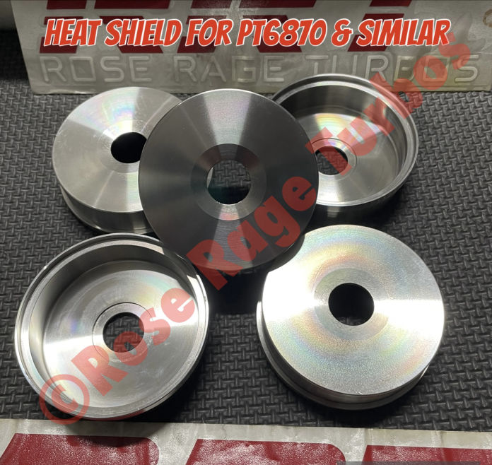Precision PT6870 GEN2 + NEXT GEN turbo heat shield